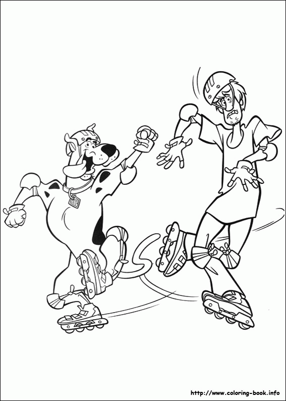 Scooby Doo kolorowanki